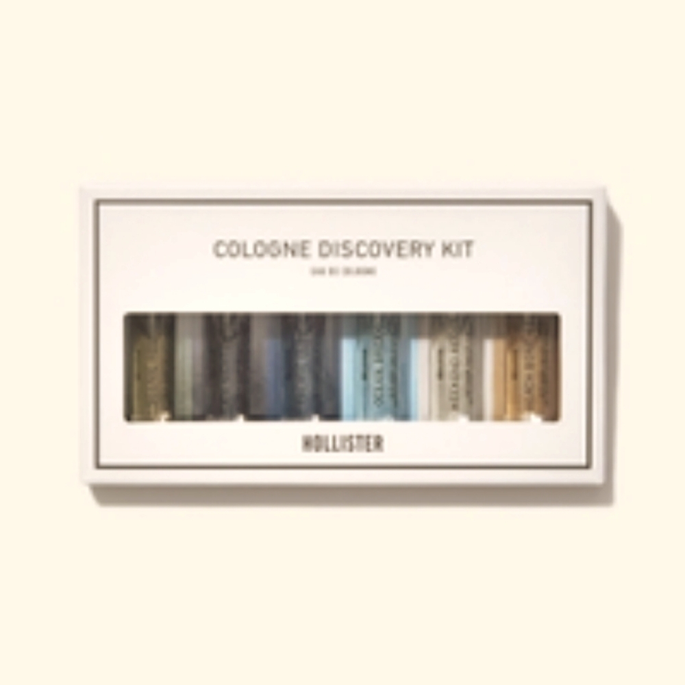 Hollister mens cologne discovery kit